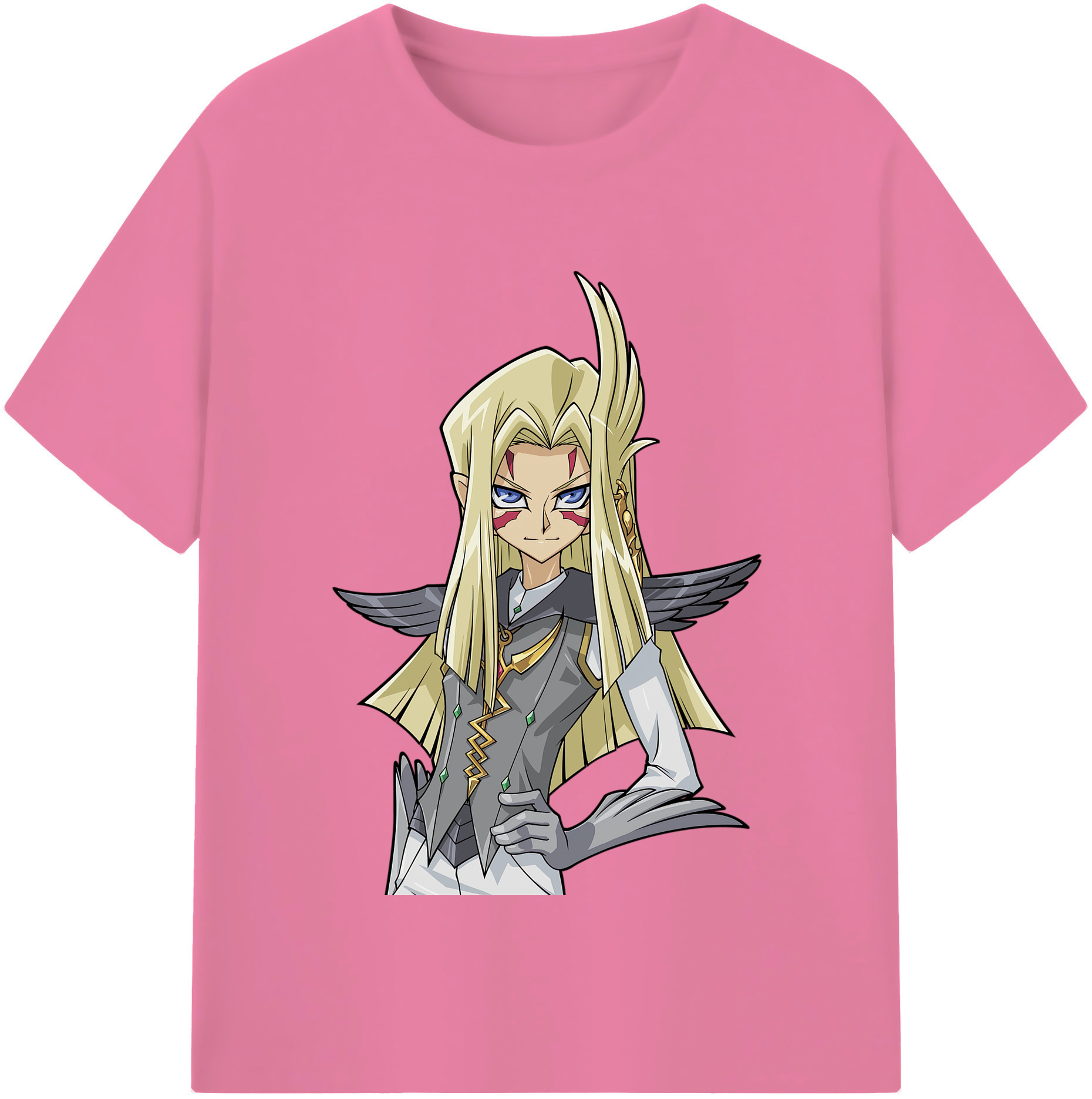 （画像用） 遊☆戯☆王 Yu-Gi-Oh! 綿100％半袖Tシャツ（フロントプリント）